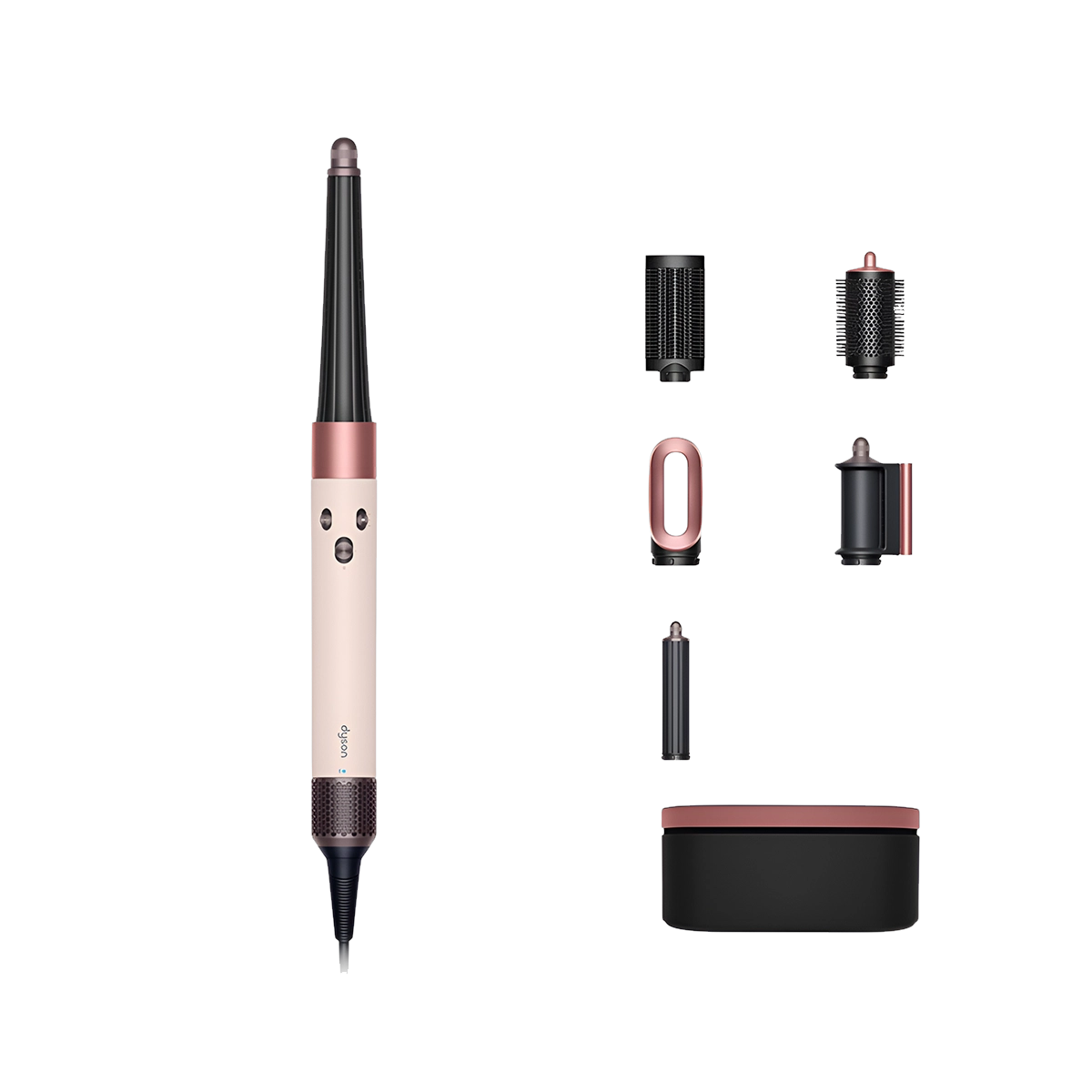 Фото Стайлер Dyson HS08 Hairstyler Airwrap i.d Straight+Wavy (Ceramic Pink/Rose Gold) (2025)