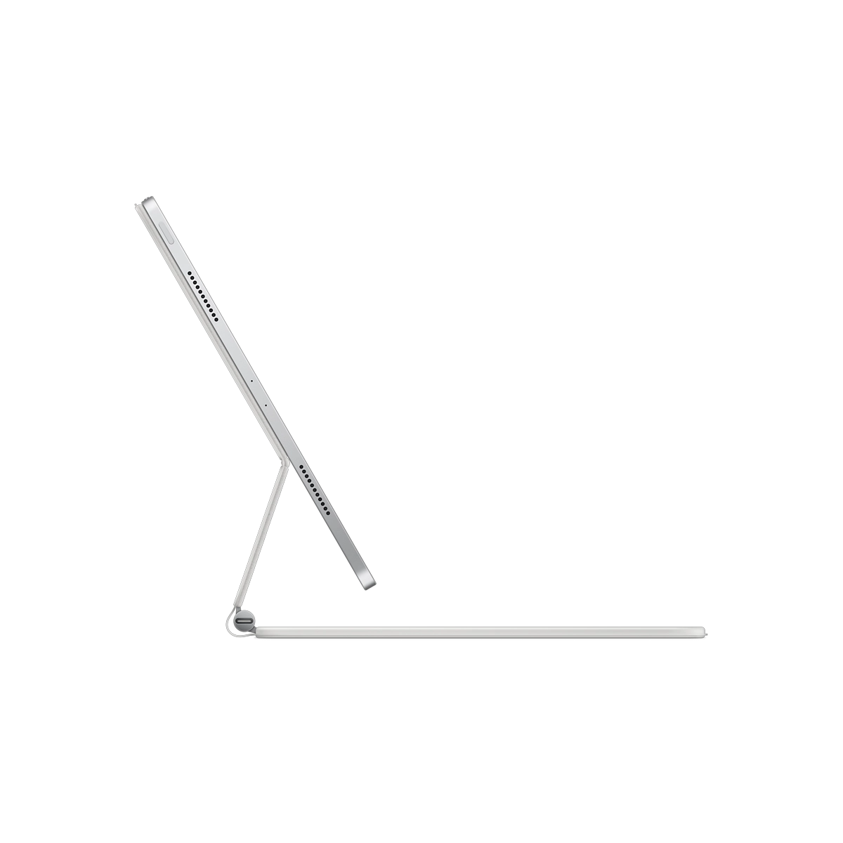 Фото Клавиатура Magic Keyboard для iPad Pro 12,9 дюйма (5‑го поколения), русская раскладка, белый цвет