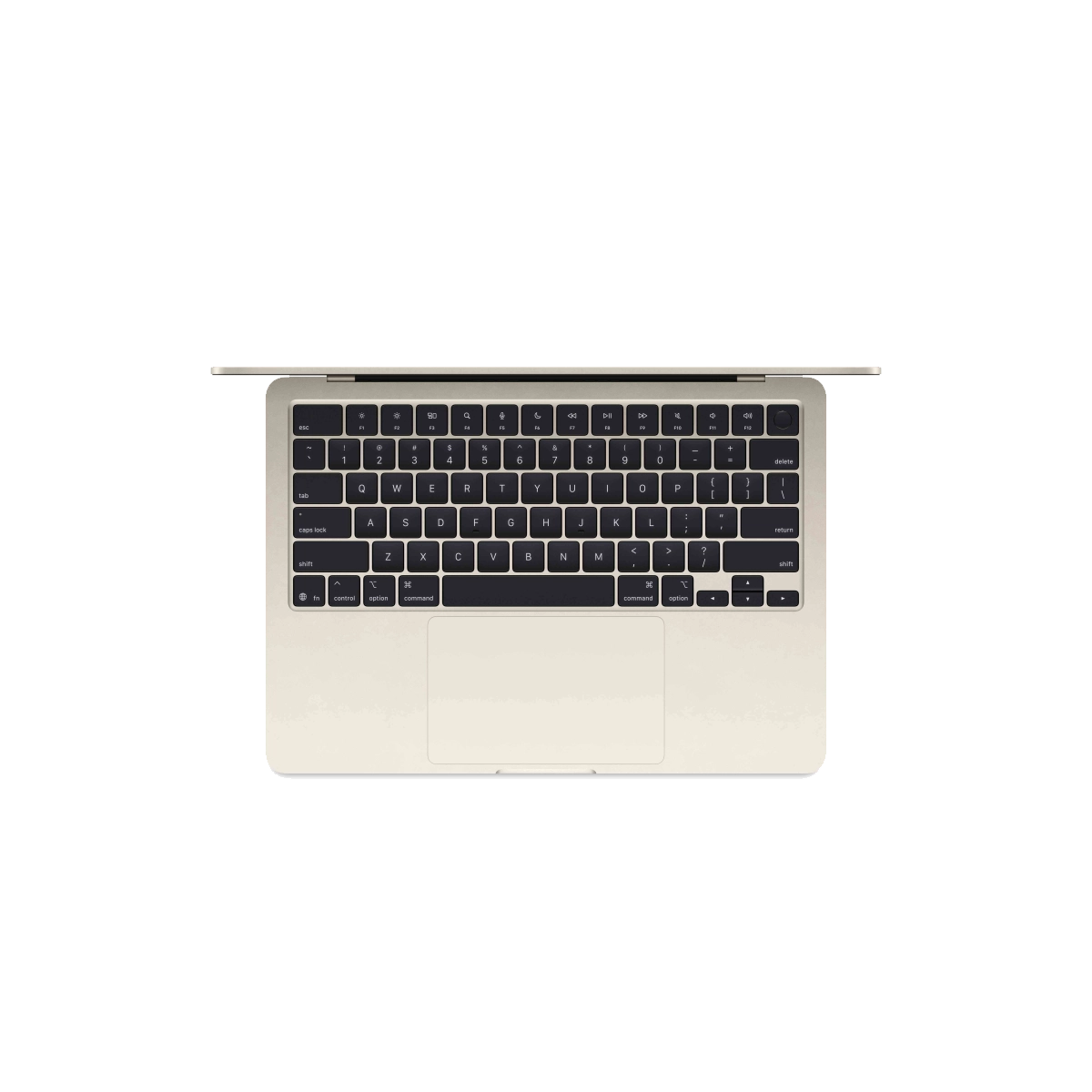 Фото Apple MacBook Air 13" (M5, 10C CPU/10C GPU, 2026), 16 ГБ, 512 ГБ SSD, «сияющая звезда»
