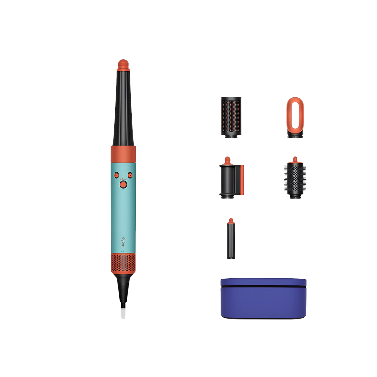 Фото Стайлер Dyson HS08 Hairstyler Airwrap i.d. Straight+Wavy (Ceramic Patina/Topaz) (2024)
