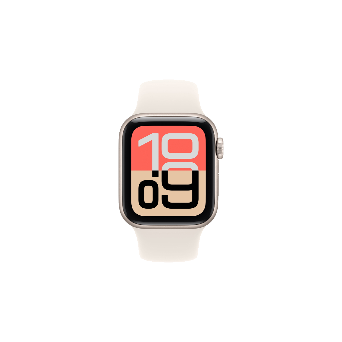 Фото Apple Watch SE 3, 44 mm, Starlight Aluminum Starlight Sport Band