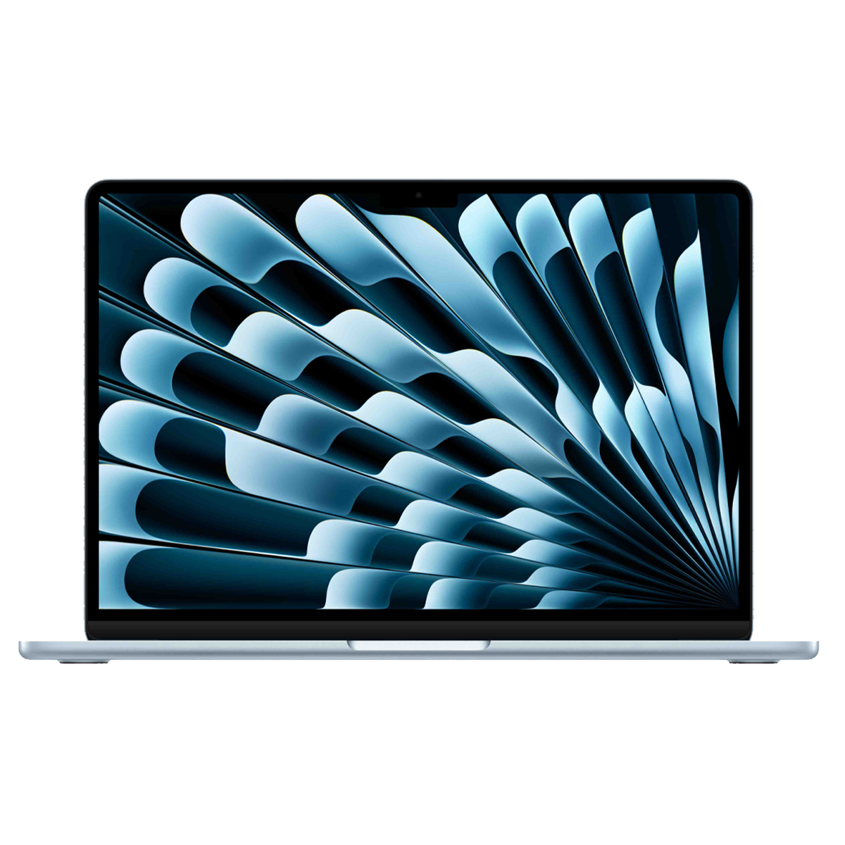 Фото Apple MacBook Air 15" (M5, 10C CPU/10C GPU, 2026), 16 ГБ, 512 ГБ SSD, «небесно-голубой»