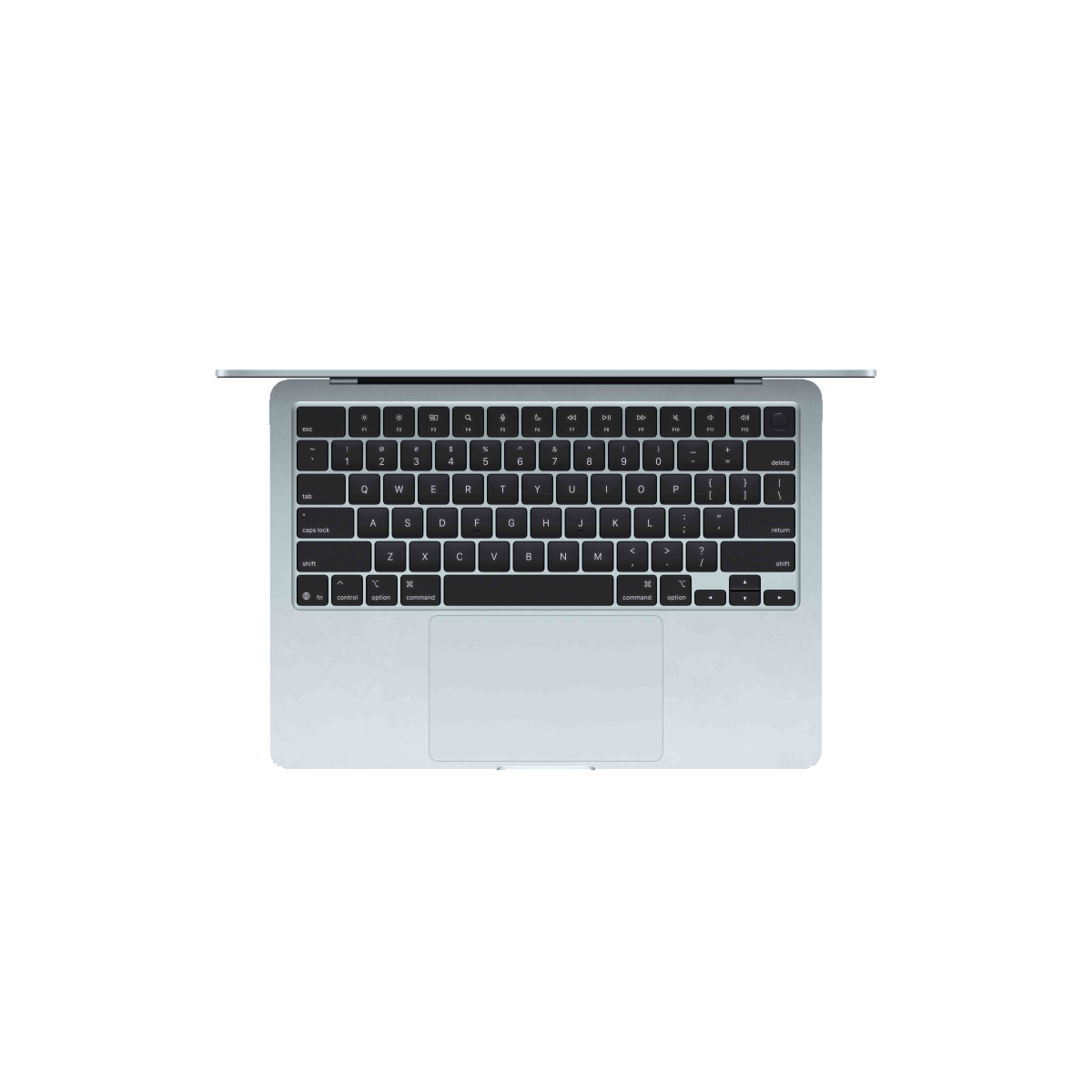 Фото Apple MacBook Air 15" (M5, 10C CPU/10C GPU, 2026), 16 ГБ, 512 ГБ SSD, «небесно-голубой»
