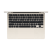 Apple MacBook Air 13" (M3, 8C CPU/10C GPU, 2024), 8 ГБ, 512 ГБ SSD, сияющая звезда