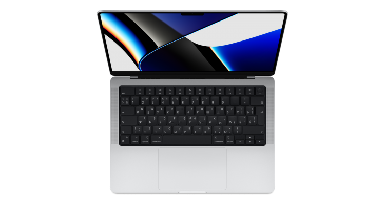 MacBook Pro 14"(M1 Pro 10C CPU, 16C GPU, 2021) 16 ГБ, 1 ТБ SSD, серебристый MKGT3