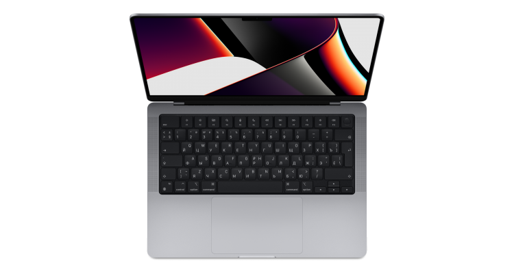 MacBook Pro 14" (M1 Pro 8C CPU, 14C GPU, 2021) 16 ГБ, 512 ГБ SSD, «серый космос» MKGP3