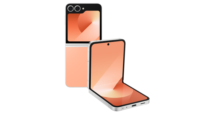 Смартфон Samsung Galaxy Z Flip6 12 ГБ 512 ГБ Персиковый 