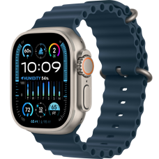 Apple Watch Ultra 2 GPS + Cellular, 49 мм, корпус из титана, ремешок Ocean синего цвета