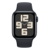 Apple Watch SE 2023, 40 мм, корпус из алюминия цвета «тёмная ночь», спортивный ремешок цвета тёмная ночь