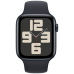 Apple Watch SE 2023, 44 мм, корпус из алюминия цвета «тёмная ночь», спортивный ремешок цвета тёмная ночь