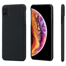 Чехол PITAKA MagCase Для IPhone Xs Max Черно-Серый В Полоску