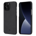 Чехол Pitaka MagEZ Case для iPhone 13 Pro Max 6.7", черно-серый, кевлар (арамид)