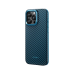 Противоударный чехол Pitaka MagEZ Pro 4 для iPhone iPhone 15 Pro Max (6.7"), синий, кевлар (арамид)