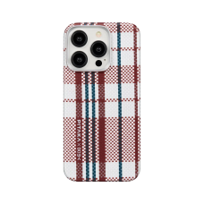 Чехол Pitaka MagEZ Case 4 для iPhone 15 Pro , red-white-blue