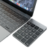 Беспроводная клавиатура Satechi Slim Rechargeable Aluminum Bluetooth Keypad серый космос