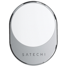 Автодержатель с функцией беспроводной зарядки Satechi Magnetic Wireless Car Charger серый космос (ST-MCMWCM)