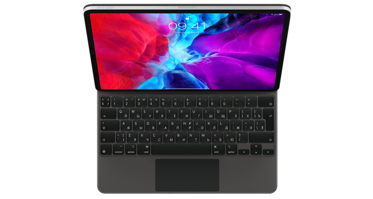 Купить клавиатуру Magic Keyboard для iPad Pro 12,9 дюйма (4‑го поколения), русская раскладка