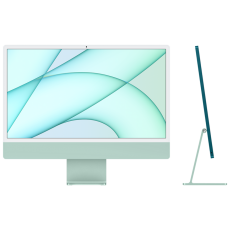 iMac 24" Retina 4,5K, M1 (8C CPU, 8C GPU), 8 ГБ, 256 ГБ SSD, зеленый