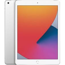 Планшет iPad 2020 10,2" Wi-Fi + Cellular 128 ГБ, серебристый