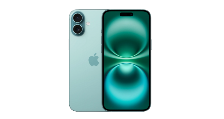 Смартфон iPhone 16 Plus 128 ГБ Teal