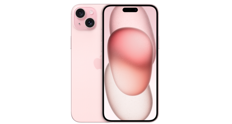 Смартфон iPhone 15 Plus 256 ГБ Pink