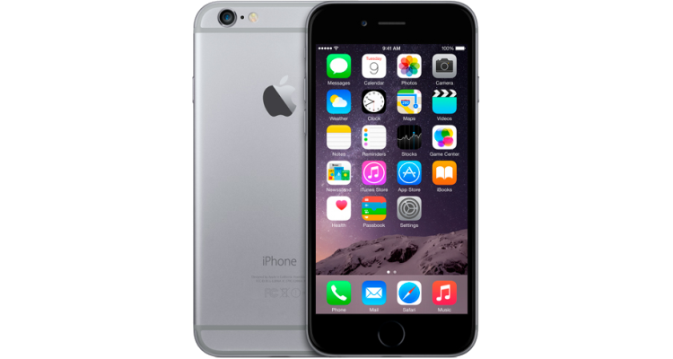 Купить Смартфон iPhone 6 Gray 32Gb в Сочи