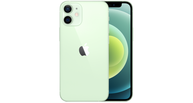 Смартфон iPhone 12 mini 256 ГБ зелёный