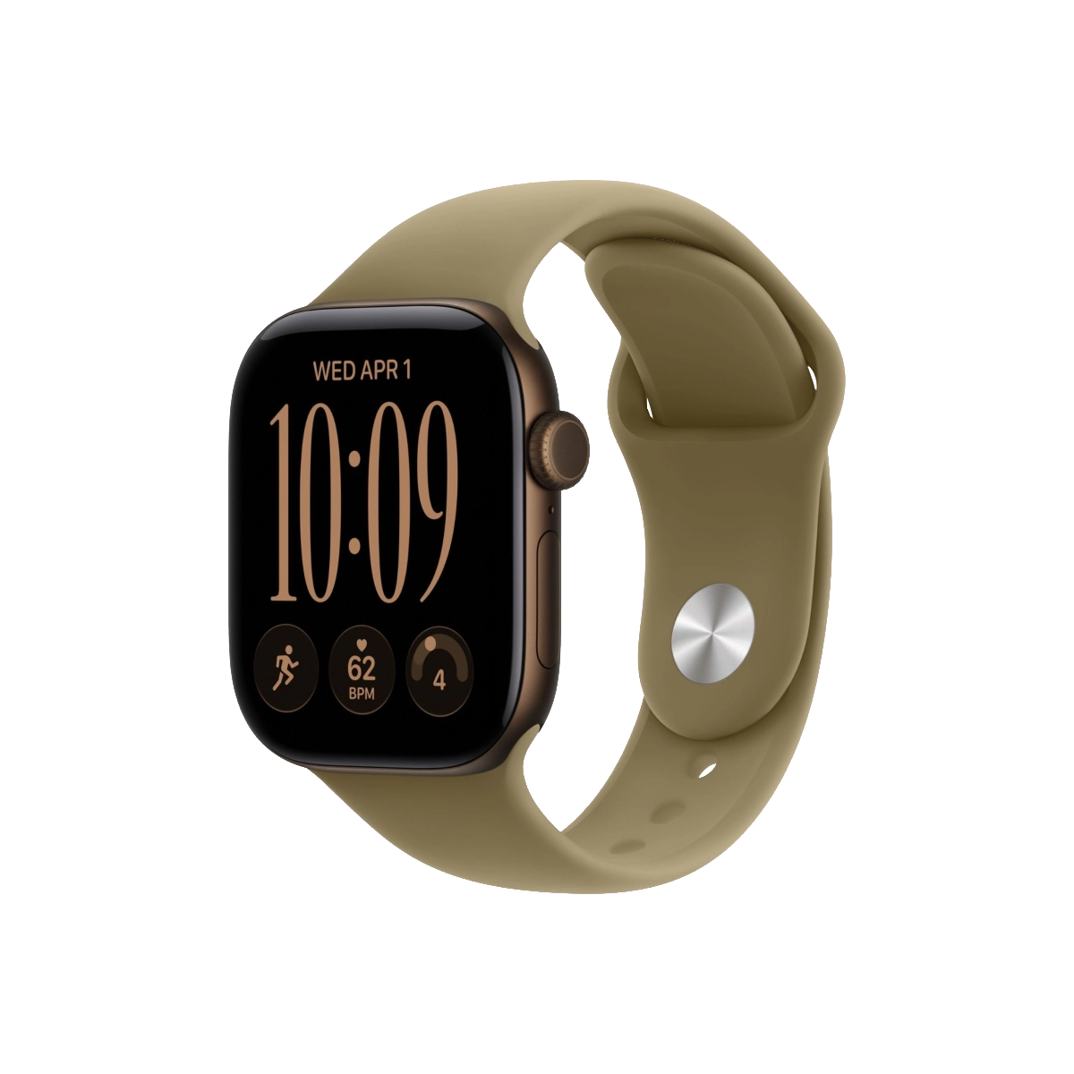 Фото Apple Watch Series 12, 46 mm, GPS+Cellular, Dark Bronze Aluminum