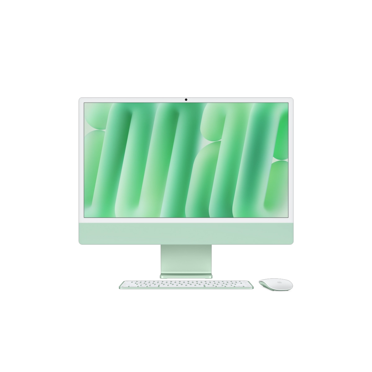 Фото Apple iMac 24" Retina 4,5K (M4 10C CPU, 10C GPU, 2024), 16 ГБ, 512 ГБ SSD, зеленый