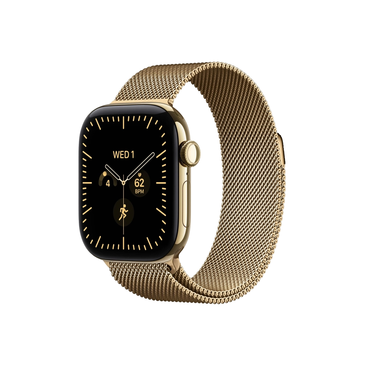 Фото Apple Watch Series 12, 42 mm, GPS+Cellular, Radiant Gold Titanium