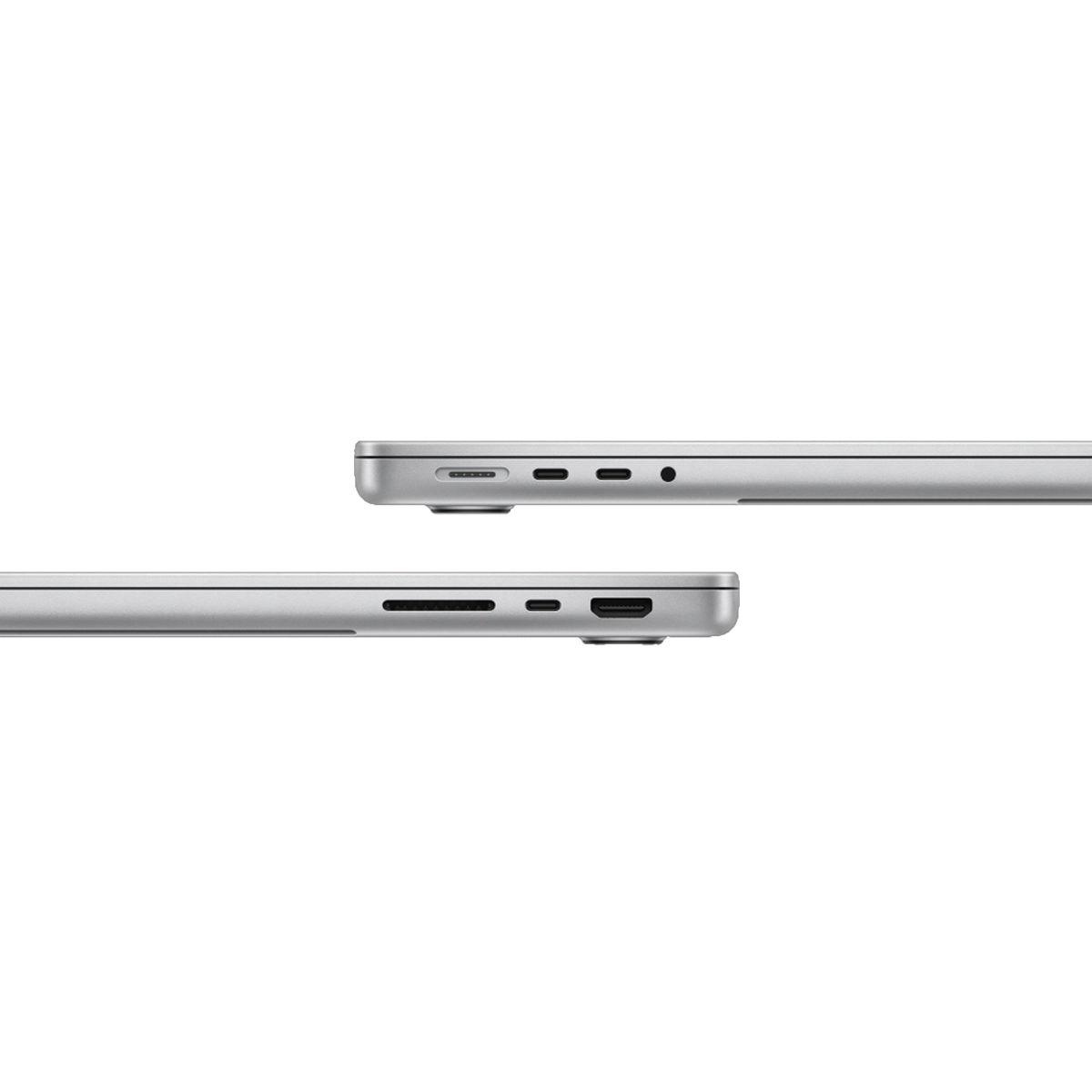 Фото Apple MacBook Pro 14" (M4 Pro 12C CPU, 16C GPU, 2024) 24 ГБ, 512 ГБ SSD, серебристый