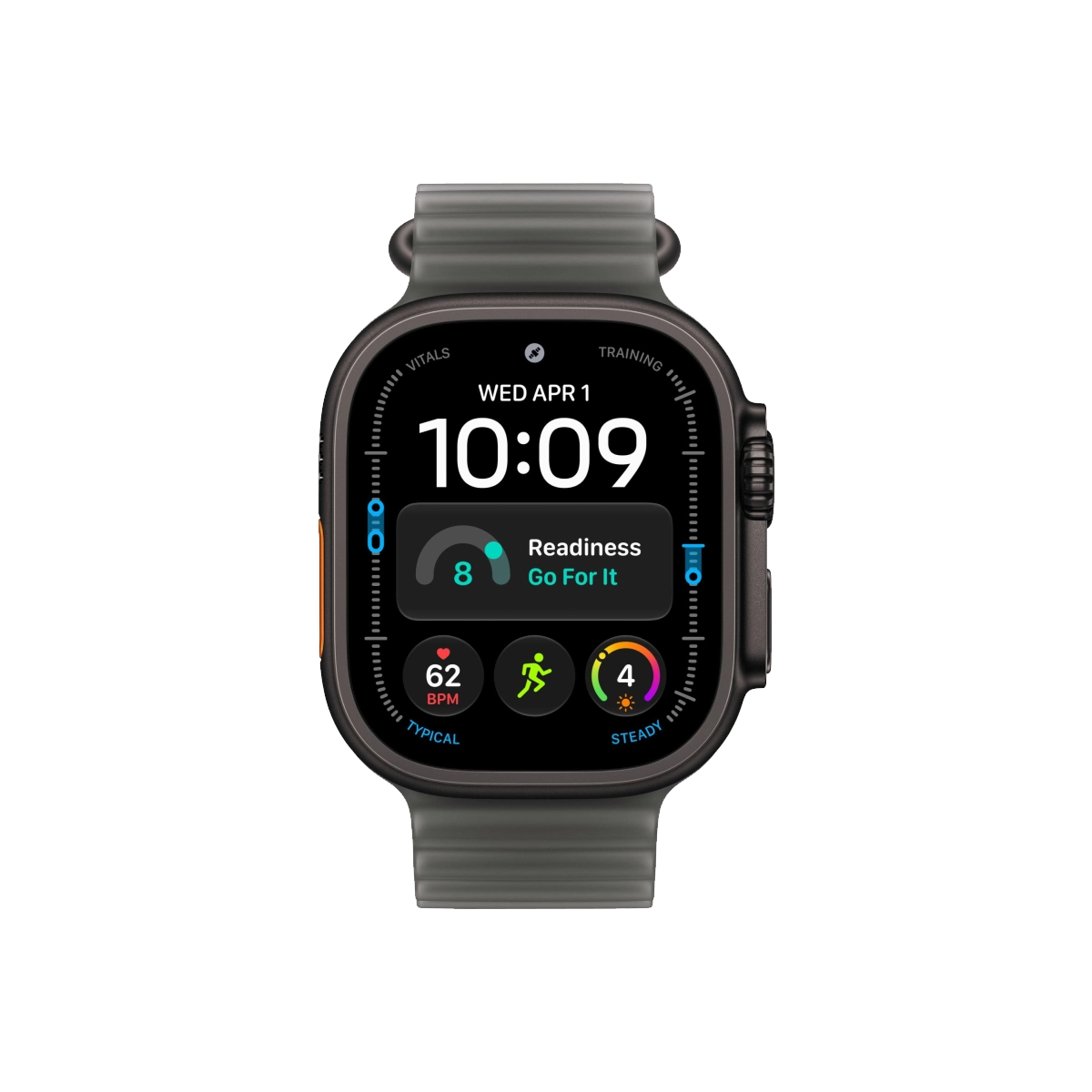 Фото Apple Watch Ultra 4 GPS+Cellular, 49 мм, Black Titanium TransluBlack Ocean Band