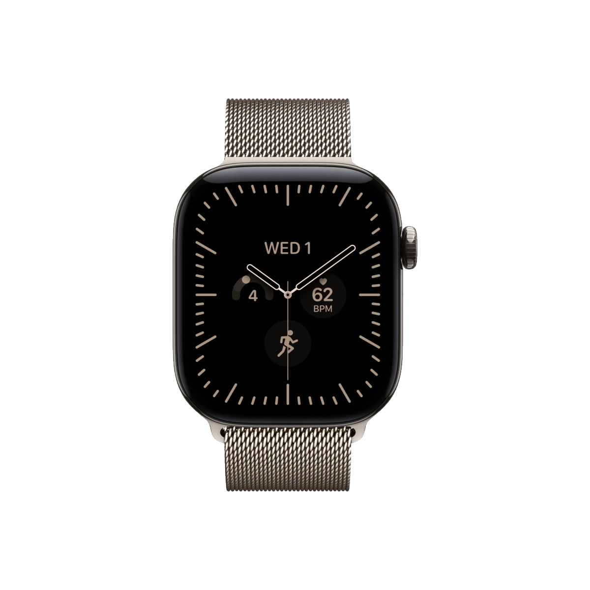 Фото Apple Watch Series 12, 46 mm, GPS+Cellular, Natural Titanium