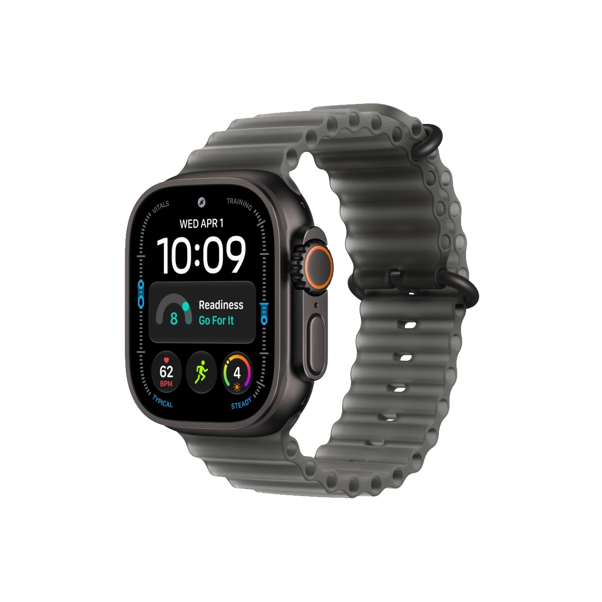 Фото Apple Watch Ultra 4 GPS+Cellular, 49 мм, Black Titanium TransluBlack Ocean Band