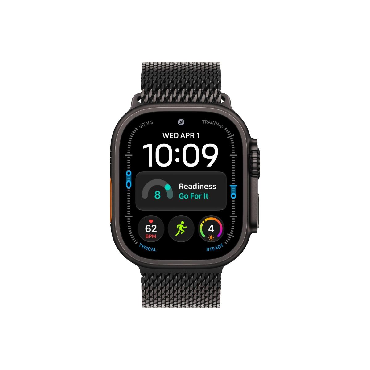 Фото Apple Watch Ultra 4 GPS+Cellular, 49 мм, Black Titanium Milanese