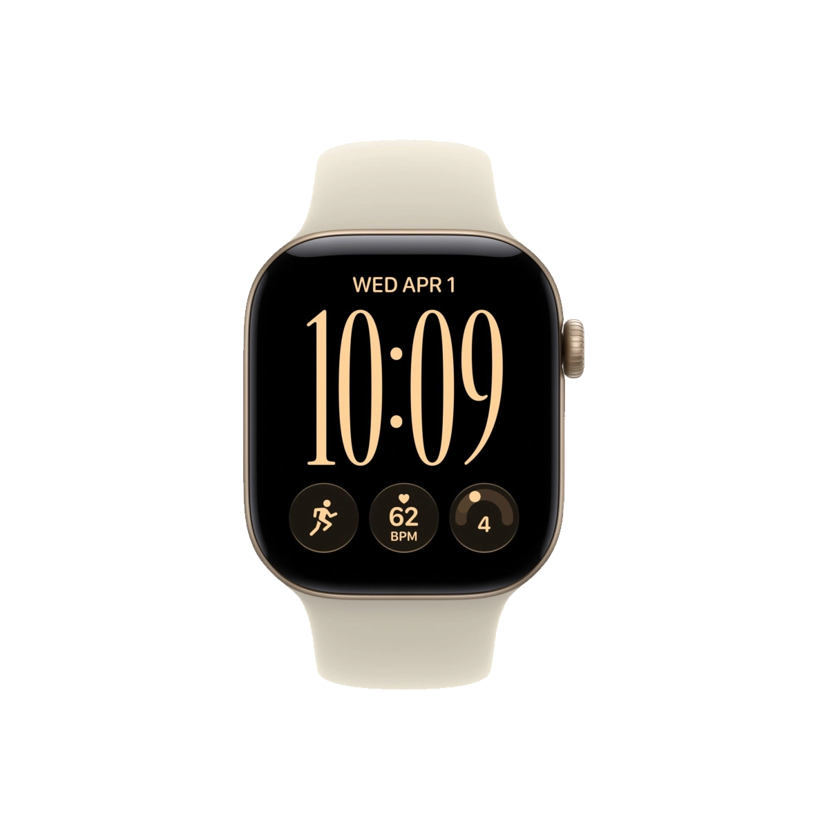 Фото Apple Watch Series 12, 42 mm, GPS+Cellular, Light Gold Aluminum