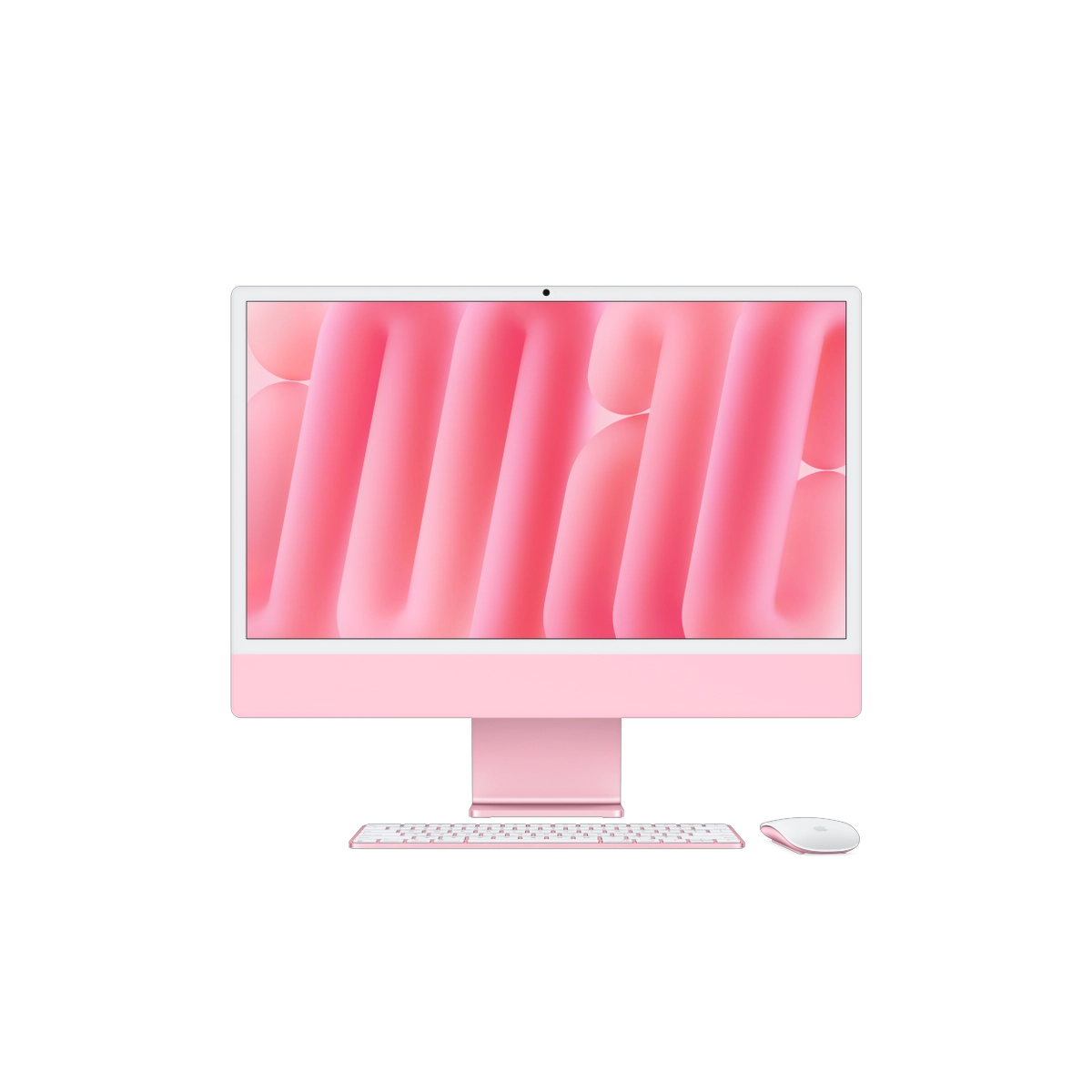 Фото Apple iMac 24" Retina 4,5K (M4 10C CPU, 10C GPU, 2024), 16 ГБ, 256 ГБ SSD, розовый