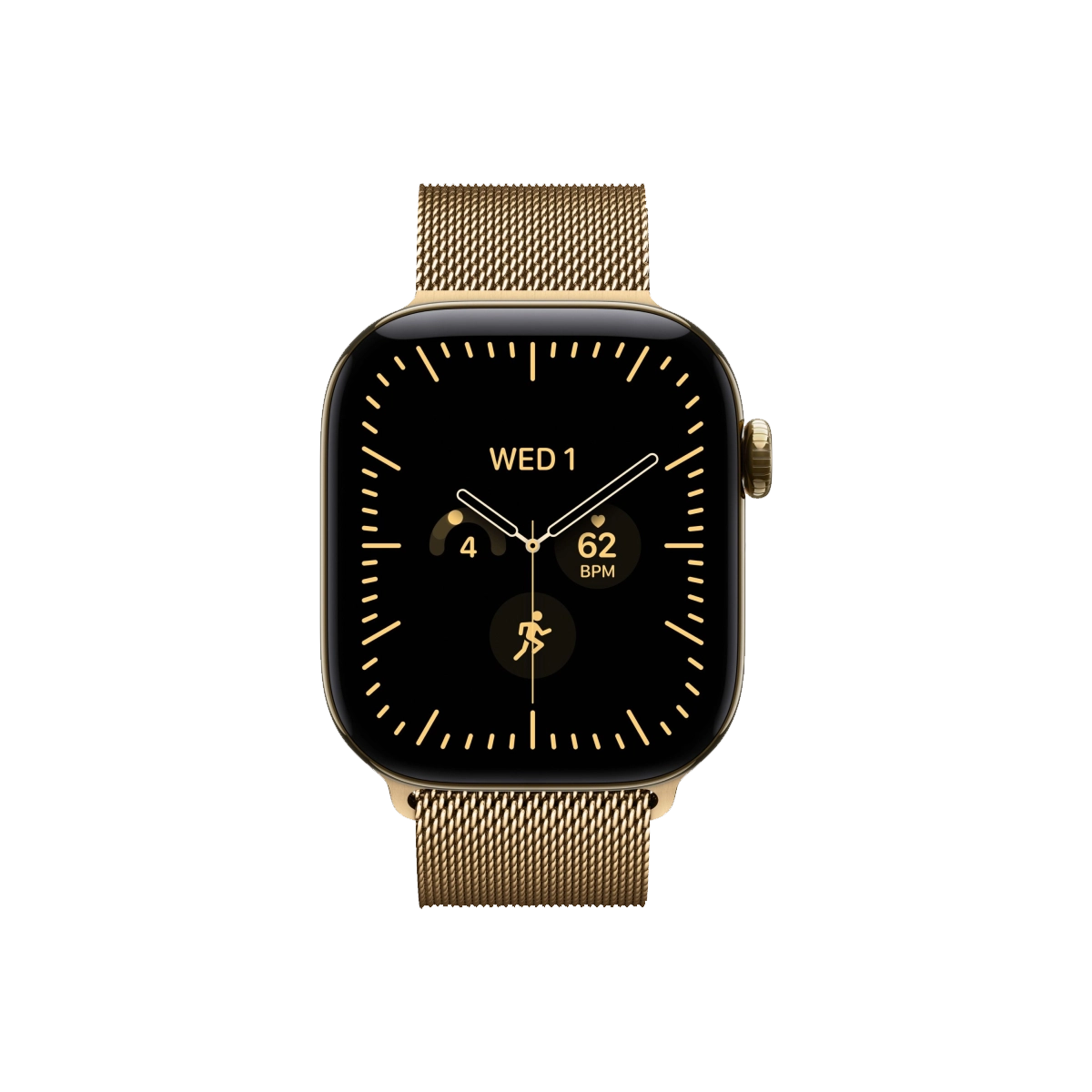 Фото Apple Watch Series 12, 42 mm, GPS+Cellular, Radiant Gold Titanium