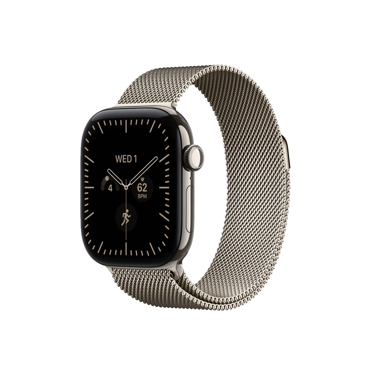Фото Apple Watch Series 12, 46 mm, GPS+Cellular, Natural Titanium