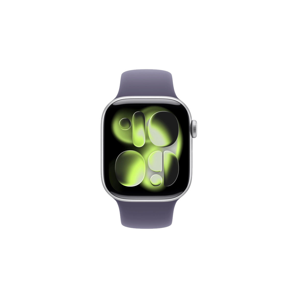 Фото Apple Watch Series 11, 42 mm, Silver Aluminium Purple Fog Sport Band