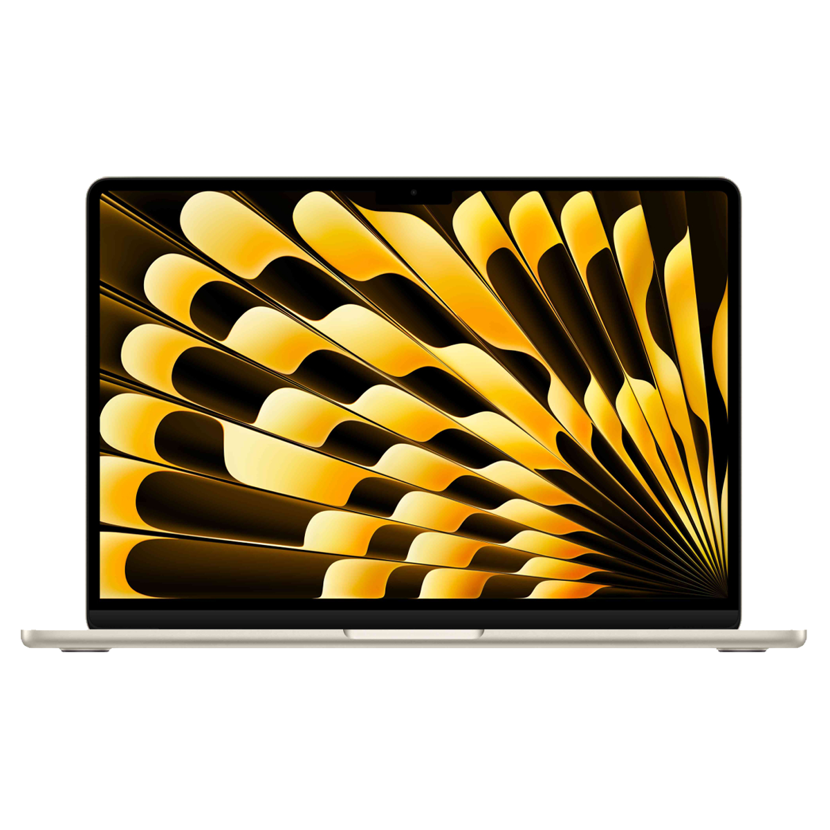 Фото Apple MacBook Air 13" (M5, 10C CPU/10C GPU, 2026), 16 ГБ, 512 ГБ SSD, «сияющая звезда»