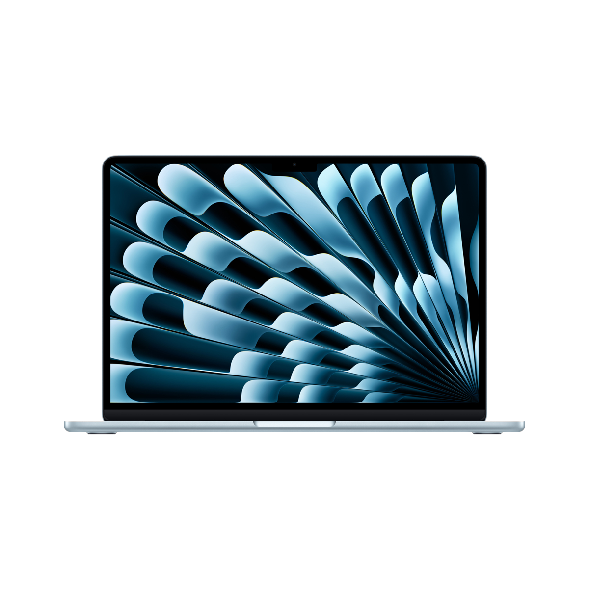 Фото Apple MacBook Air 15" (M4, 10C CPU/8C GPU, 2025), 16 ГБ, 256 ГБ SSD, небесно-голубой