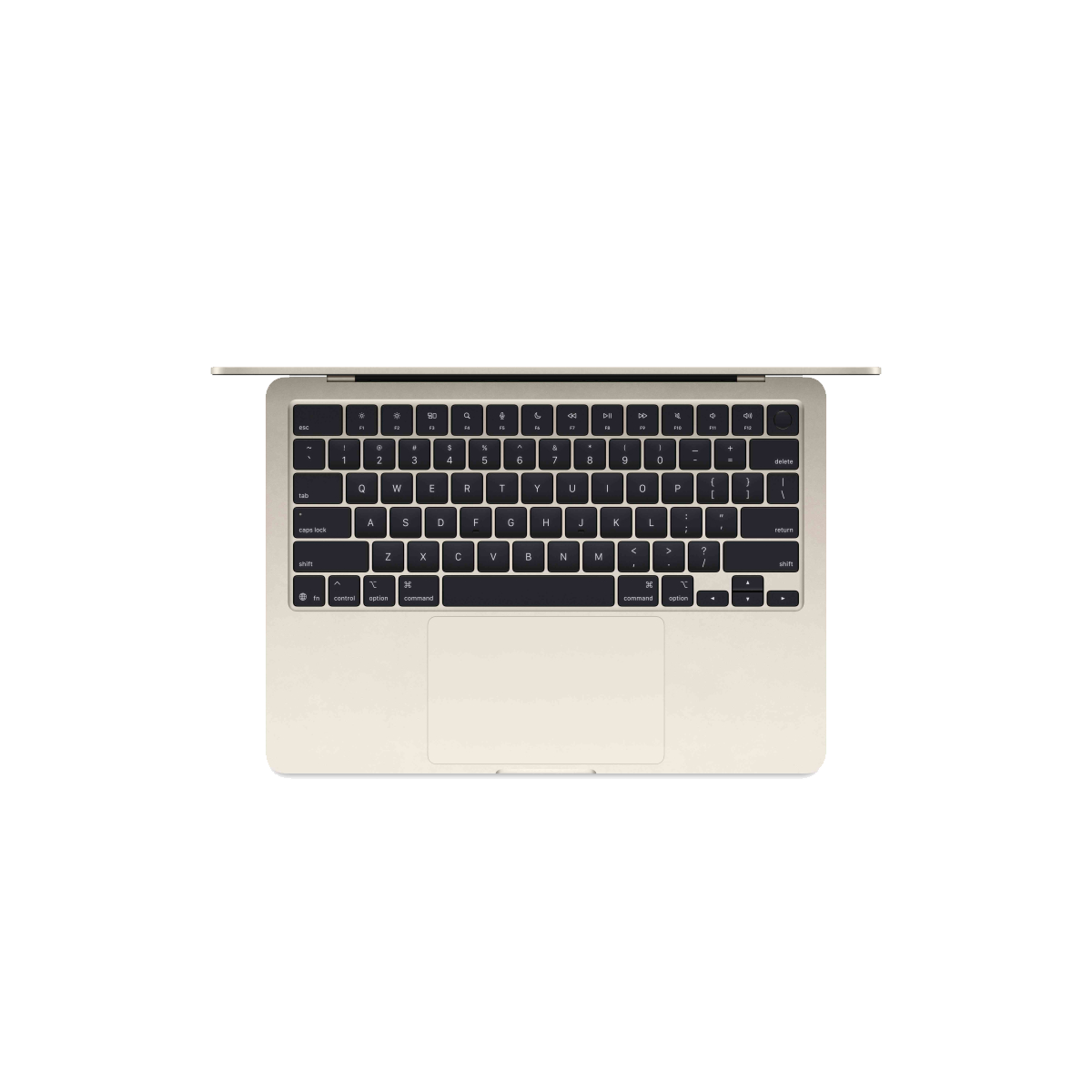 Фото Apple MacBook Air 13" (M5, 10C CPU/10C GPU, 2026), 16 ГБ, 512 ГБ SSD, «сияющая звезда»