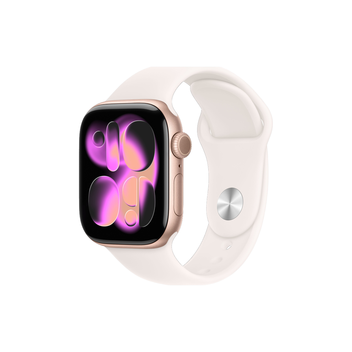 Фото Apple Watch Series 11, 46 mm, Rose Gold Aluminum Light Blush Sport Band