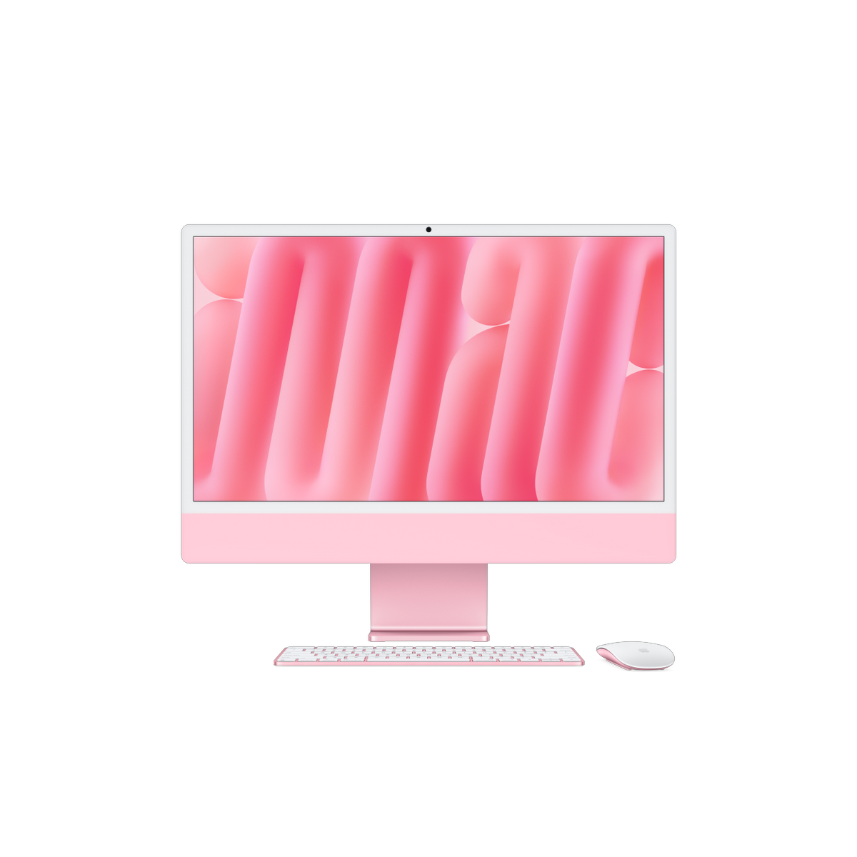 Фото Apple iMac 24" Retina 4,5K (M4 10C CPU, 10C GPU, 2024), 24 ГБ, 512 ГБ SSD, розовый