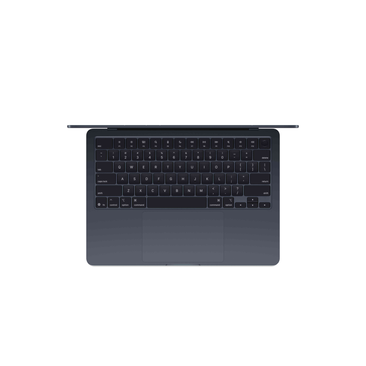 Фото Apple MacBook Air 13" (M5, 10C CPU/10C GPU, 2026), 16 ГБ, 512 ГБ SSD, «полуночный черный»